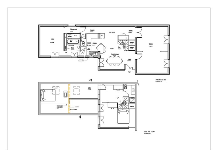 plan de l'appartement