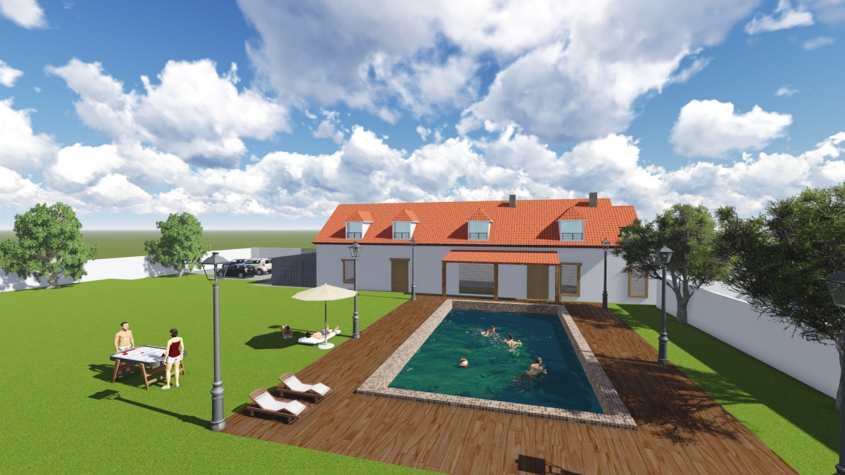 Ramnagent et extension d'une maison B .F.