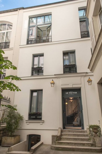 Htel pour artistes  Paris : Faade