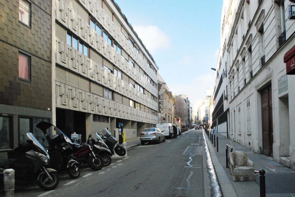 231 logements à Paris - Construction neuve de 81 logements et réhabilitation de 150 logements : SKP_VUE_RUE