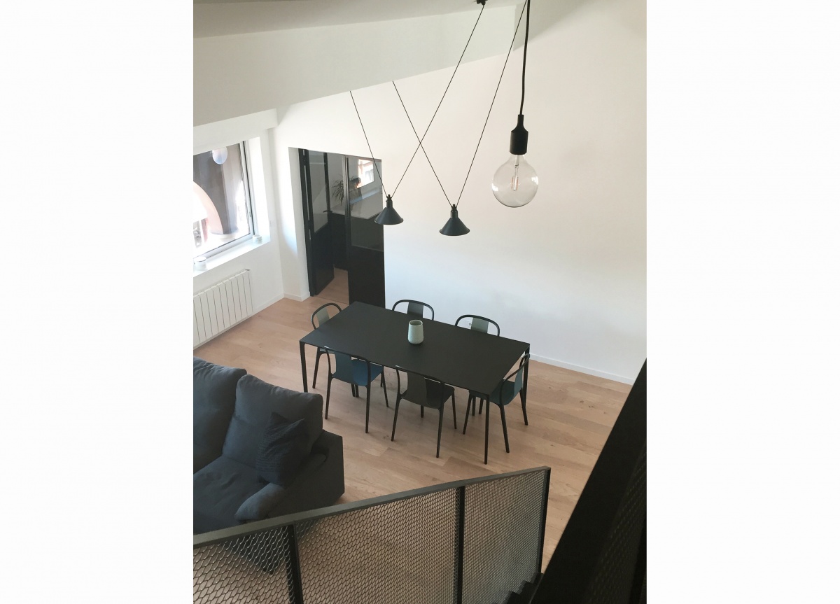 Rnovation d'un appartement et cration d'une mezzanine