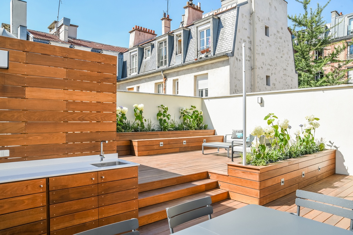 Cr ation D une Terrasse Sur Le Toit D un Immeuble Paris Paris Une 