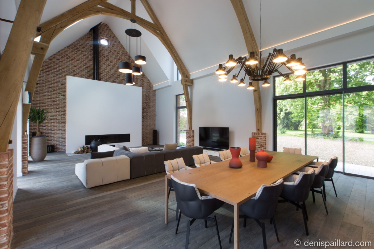 R�novation d'une ferme : s�jour