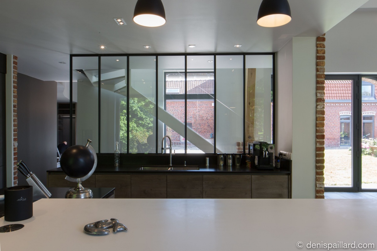 R�novation d'une ferme : cuisine