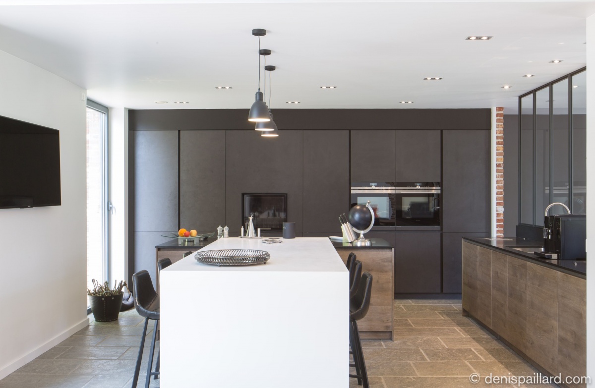 R�novation d'une ferme : cuisine