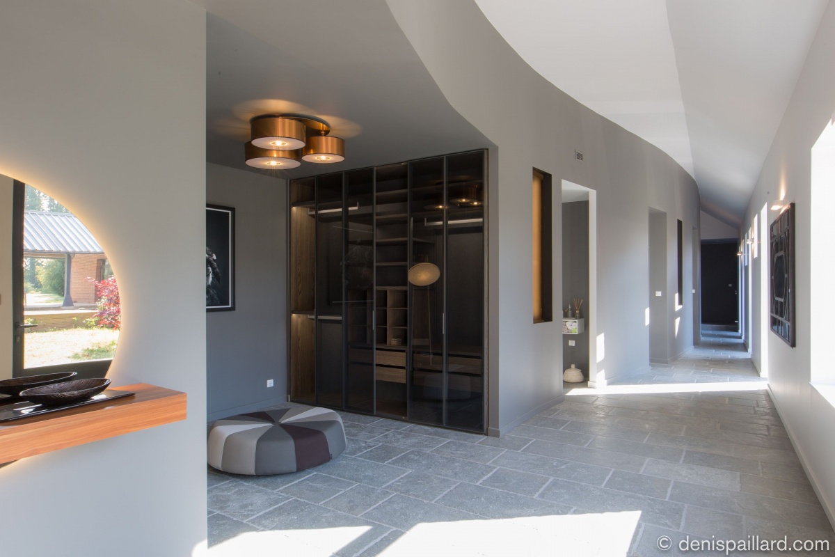 R�novation d'une ferme : entr�e