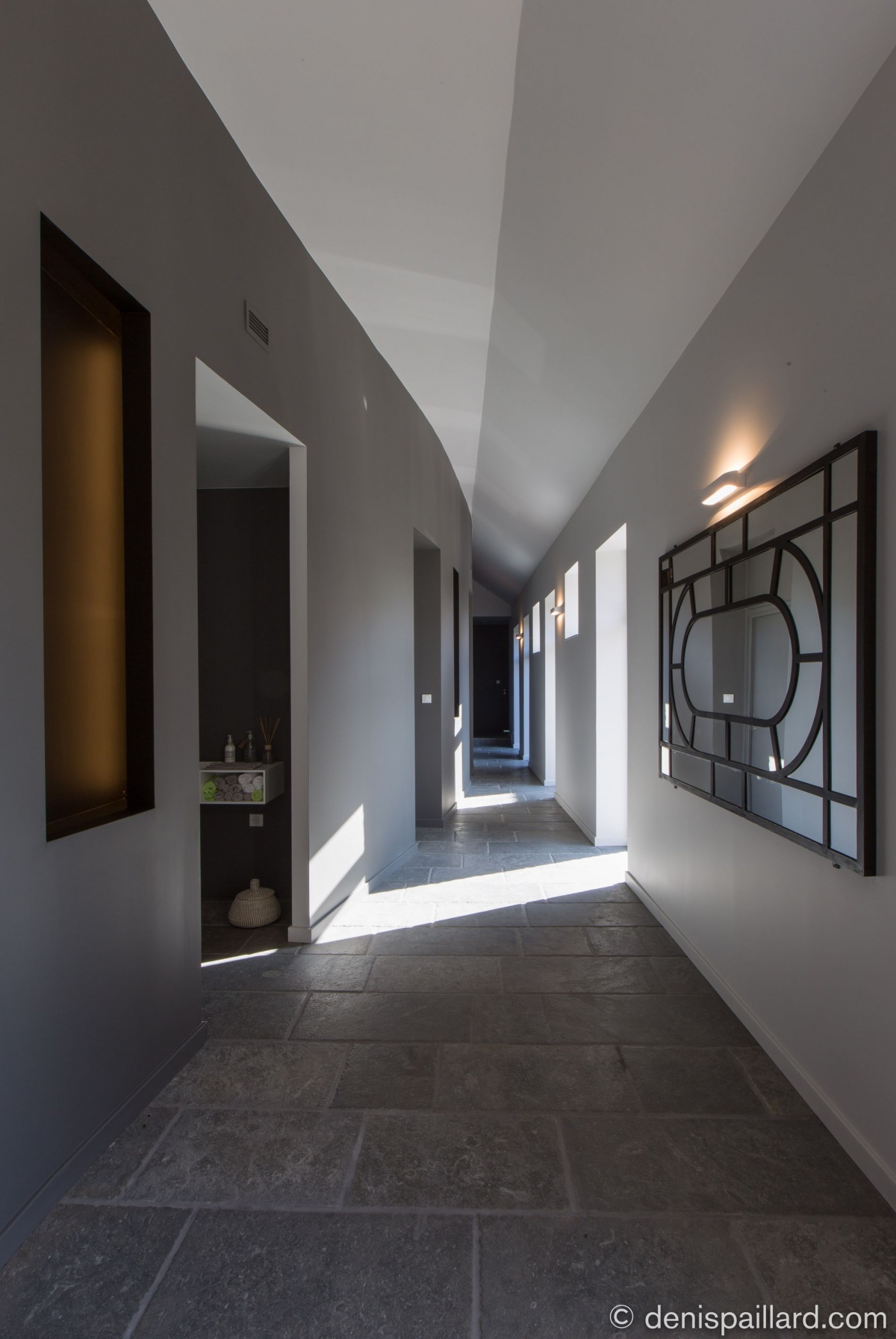 R�novation d'une ferme : couloir
