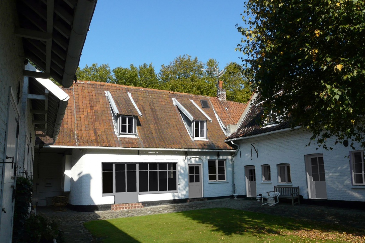 R�novation d'une ferme � Croix : projet
