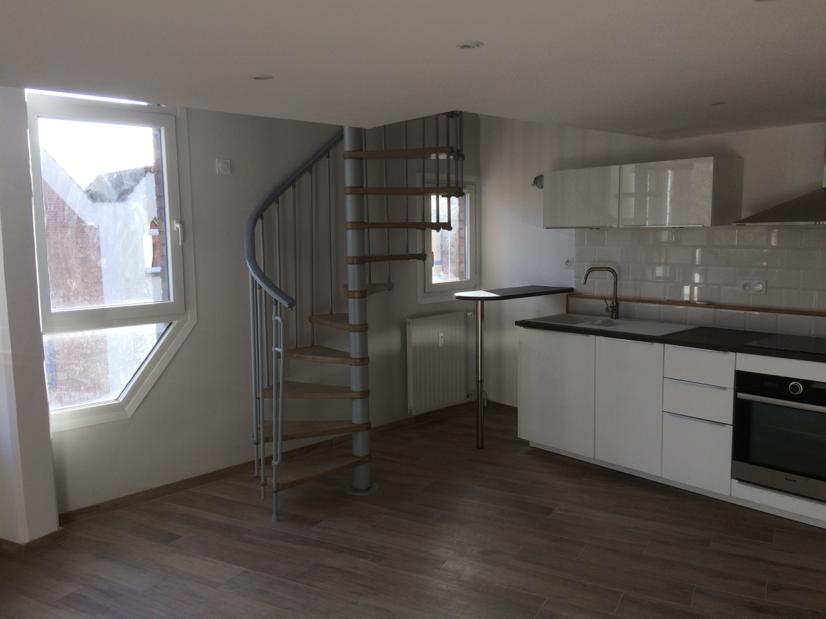Modernisation d'un duplex urbain : photo apr�s 1