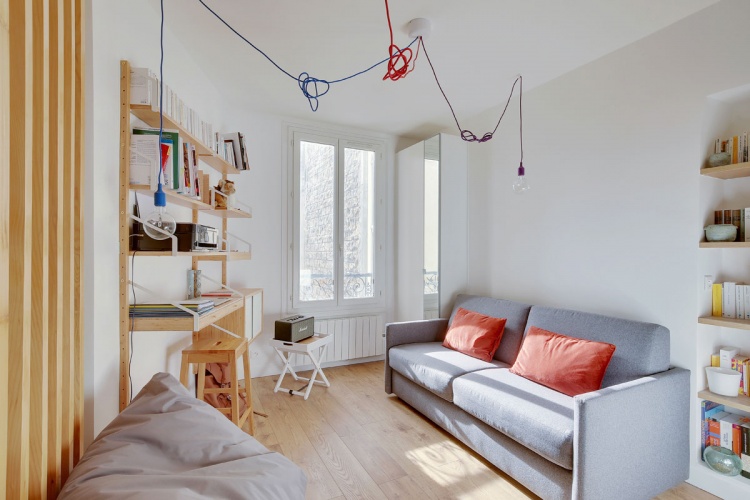 Redistribution et rénovation d’un studio