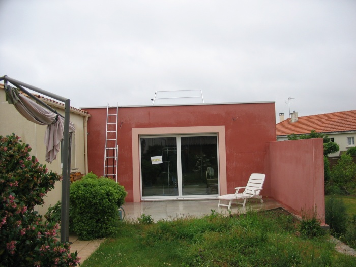 Maison R : Fa�ade sud