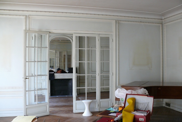 Appartement haussmanien : avant projet SEJOUR