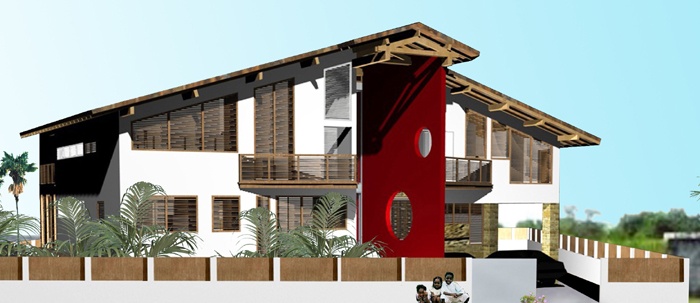 Maison � Port -Gentil - R�publique Gabonnaise