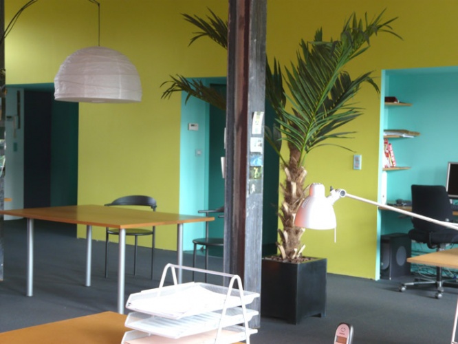 Am�nagement d'un plateau libre en espace de travail