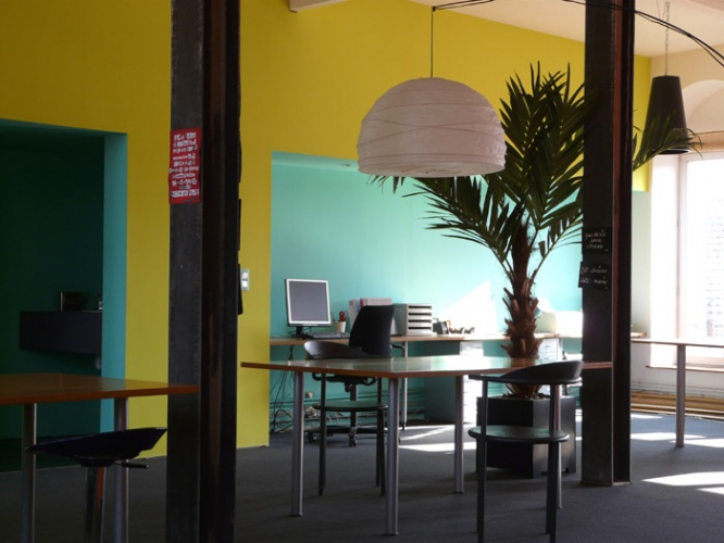 Am�nagement d'un plateau libre en espace de travail
