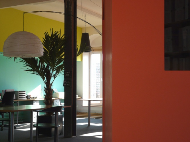 Am�nagement d'un plateau libre en espace de travail