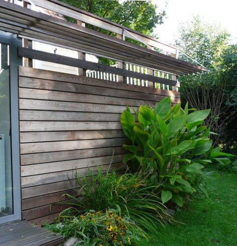 Construction bois et  terrasse : bois d�tail