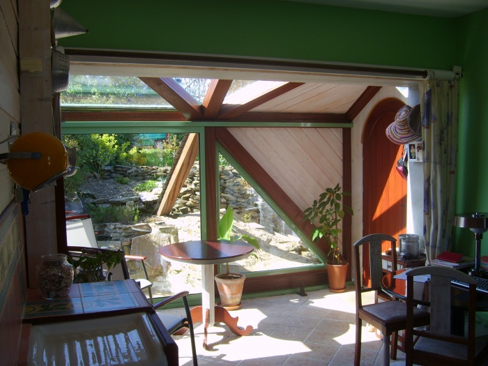 Extension d'une maison ( v�randas ) : V�randa ( int�rieur )