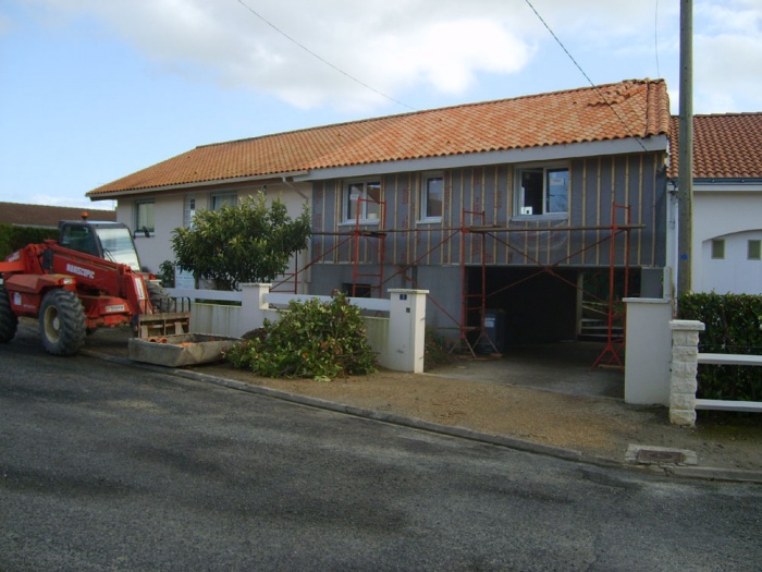 Sur�l�vations et extensions de maisons : Avant