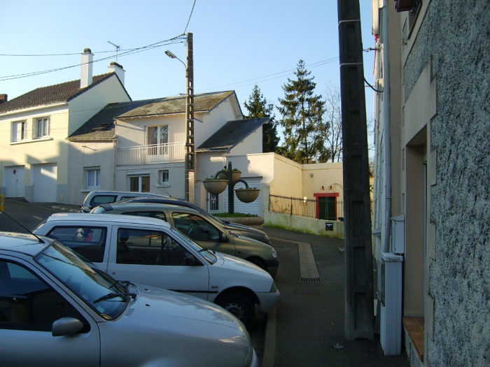 Sur�l�vation d'une maison : Fa�ade rue existant