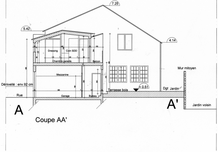 Sur�l�vation d'une maison