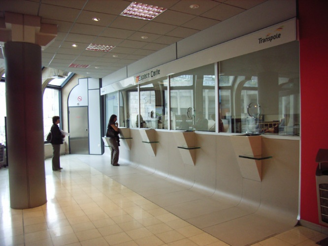 Am�nagement d'un espace vente : guichets1