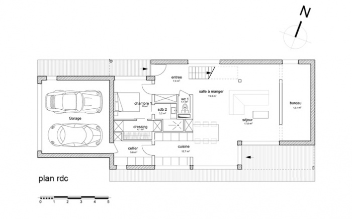 Maison aux roseaux (95) : Rez de Jardin