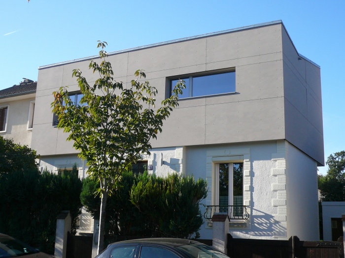 SURELEVATION D'UNE MAISON DE VILLE