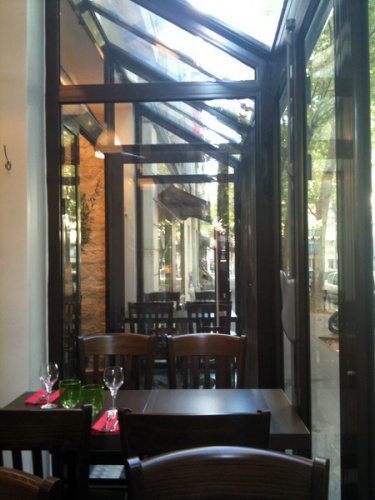 Rnovation et Extension d'un restaurant : Terrasse ferm