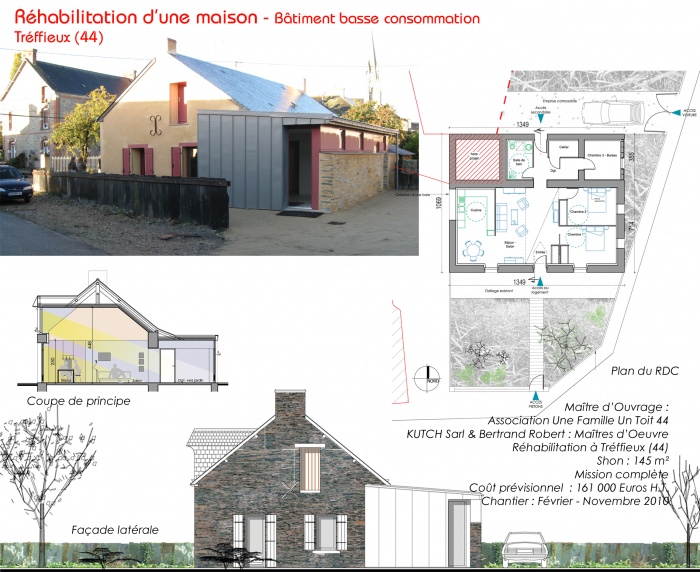 R�habilitation d'une maison - BBC (44) : tr�ffieux'