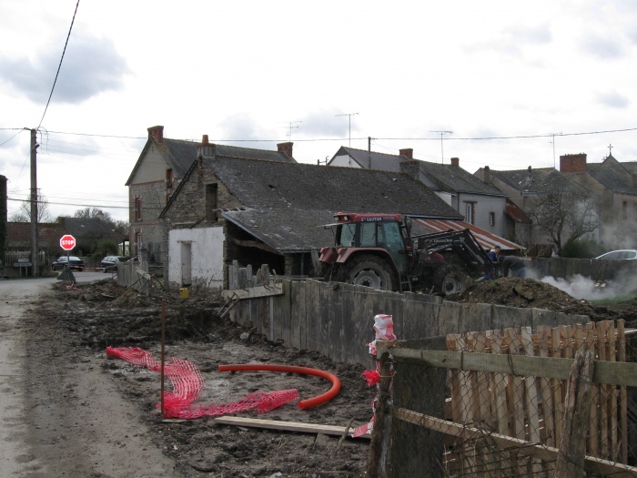 R�habilitation d'une maison - BBC (44) : D�molition