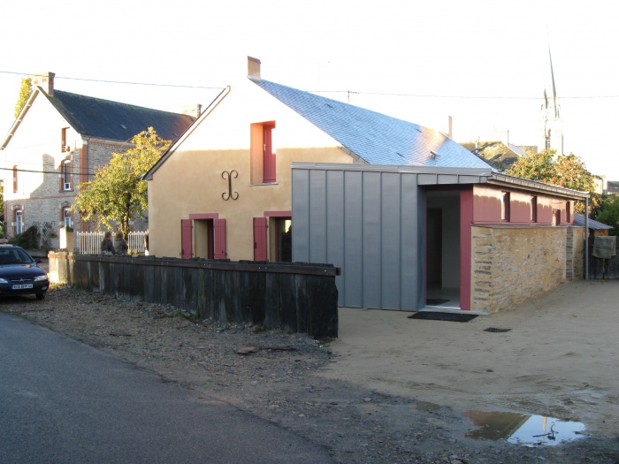 R�habilitation d'une maison - BBC (44) : projet 002