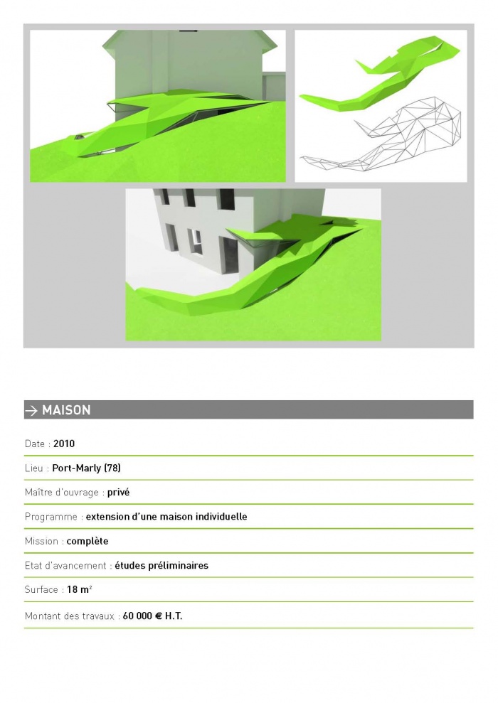 MAISON / Port-Marly / Extension