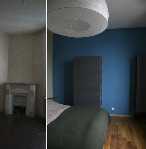 Rnovation complte d'une maison individuelle : Chambre des parents /1tage