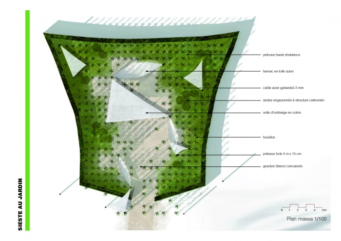 Sieste au jardin / 19�me FESTIVAL INTERNATIONAL DES JARDINS DE CHAUMONT-SUR-LOIRE : image_projet_mini_37409