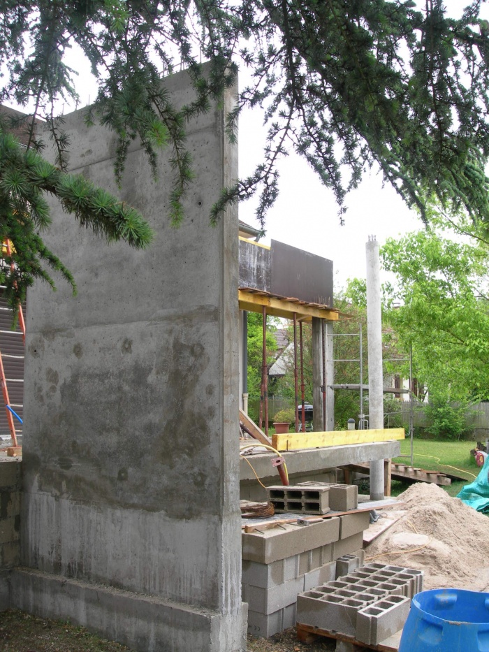 Extension d'une habitation et rfection des terrasses