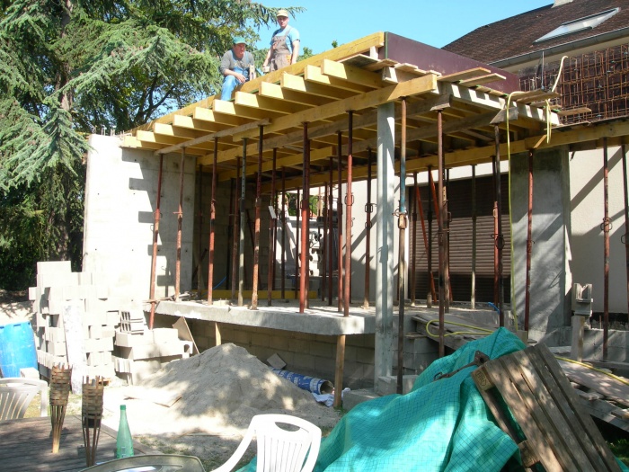 Extension d'une habitation et rfection des terrasses