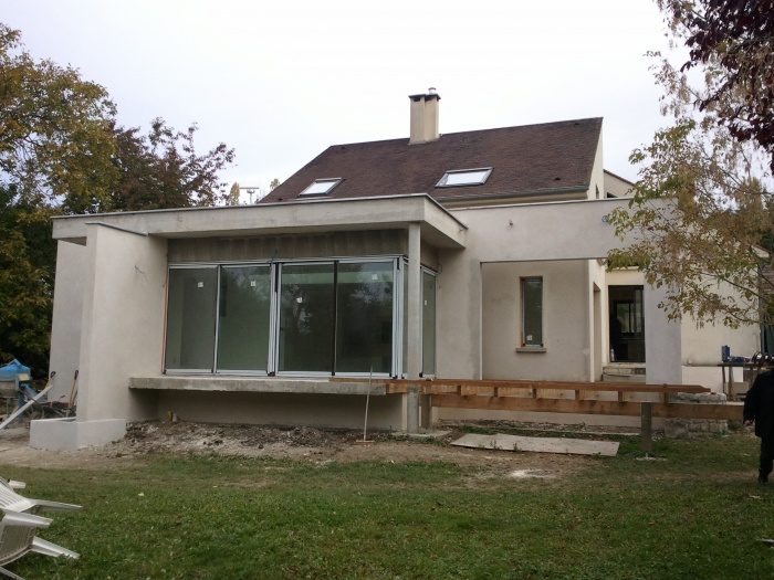 Extension d'une habitation et rfection des terrasses