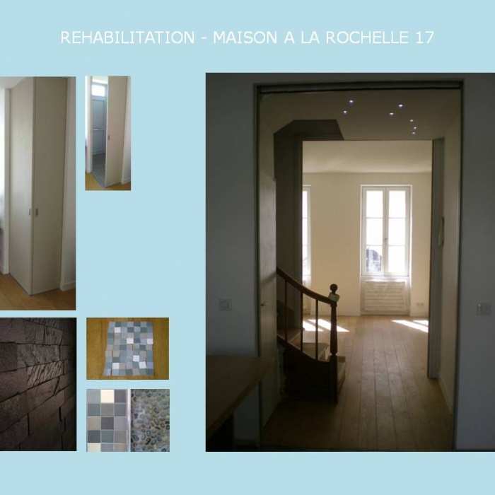 REHABILITATION D'UNE MAISON A LA ROCHELLE 17