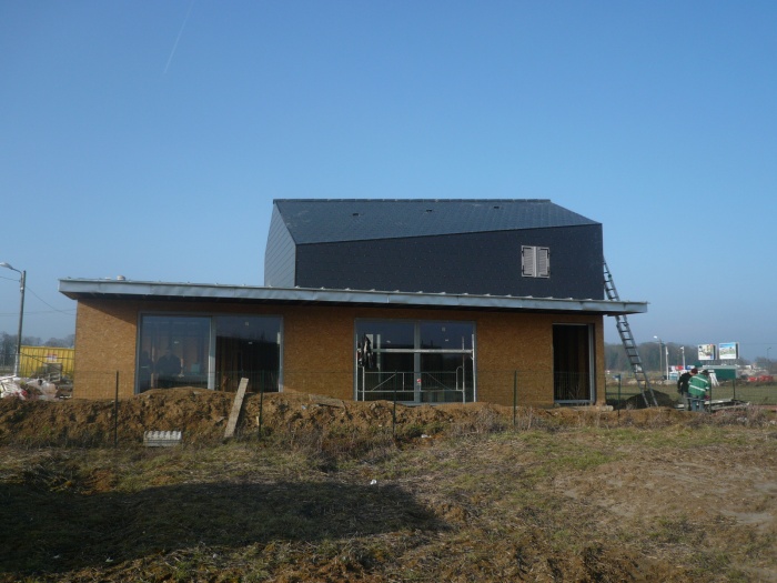 Construction d'une maison individuelle BBC : chantier 1