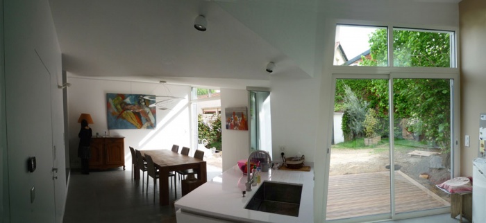 Extension et rnovation  Asnires sur Seine : cuisne