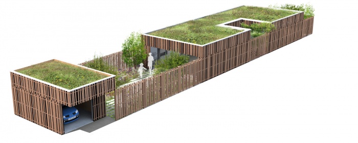 Int�rieurs/ext�rieurs - Maison individuelle HQE et BBC � Hellemmes Lille : image_projet_mini_53566