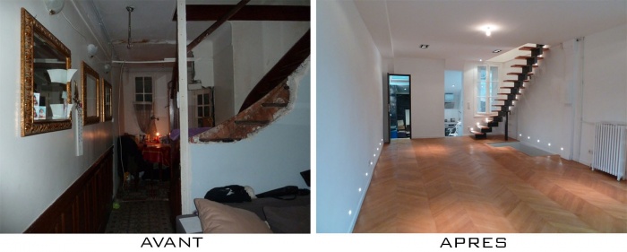 rhabilitation et restructuration d'une maison dans Paris : image_projet_mini_54907