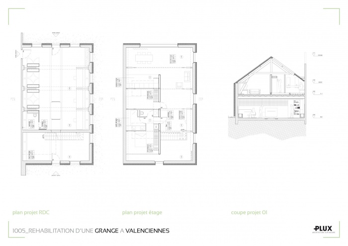 R�habilitation de la grange Pierre � VALENCIENNES (59300)