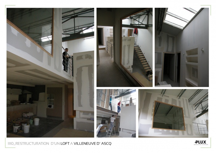 Am�nagement d'un loft � LILLE (59000) : planches projets3