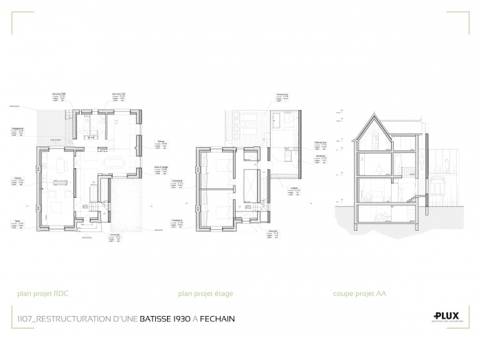 Restructuration et extension d'une maison � DOUAI (59500) : architecte lille plux am�nagement int�rieur loft studio appartement loft maison design d�coration