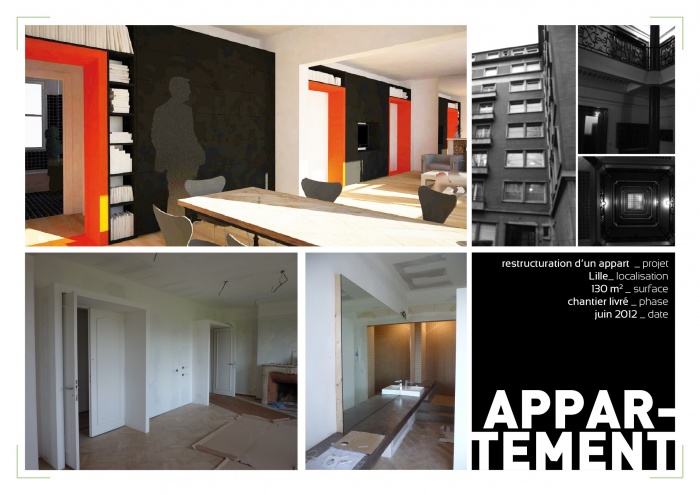 Am�nagment d'un appartement de caract�re � LILLE (59000)