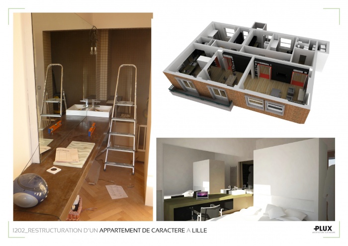Am�nagment d'un appartement de caract�re � LILLE (59000) : architecte lille plux am�nagement int�rieur loft studio appartement loft maison design d�coration