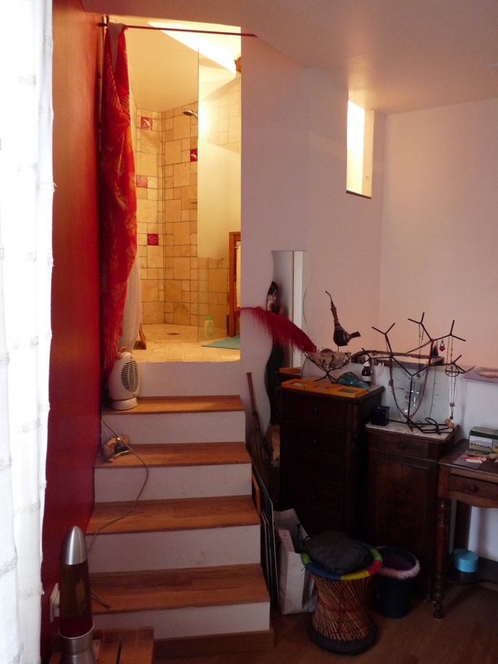 R�novation Maison S : Une salle de bain perch�e