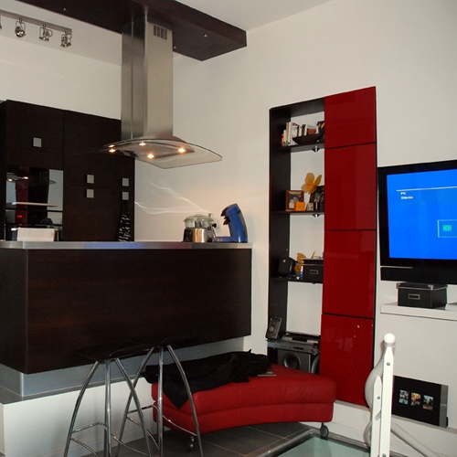 Rnovation complte d'une ancien de couture en loft design 